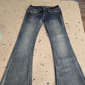 Girl’s Blue Bootcut Jeans - Grace Jeans Size 8